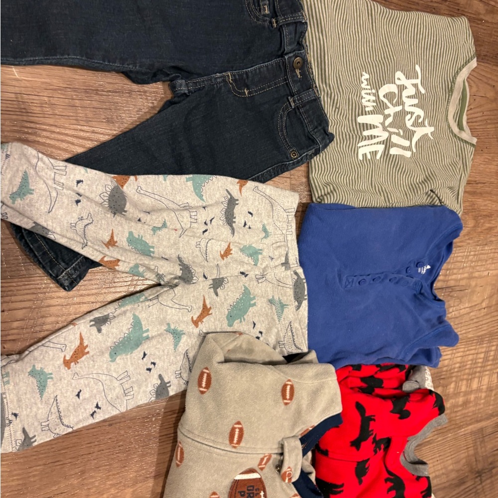10 piece boys clothing bundle size 12 months